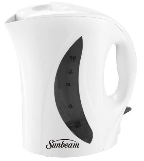 SUNBEAM 1.7L PLASTIC AUTO JUG KETTLE SAK100W Home Worth