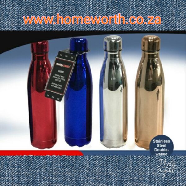 500ML STAINLESS STEEL DOUBLE WALLED FLASK (THERMAL INSULATED)