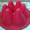 6 ROUND SNOWPEAKS SILICON CAKE MOULD