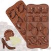 FAN & SHOES CHOCOLATE SILICON MOULD - Image 3