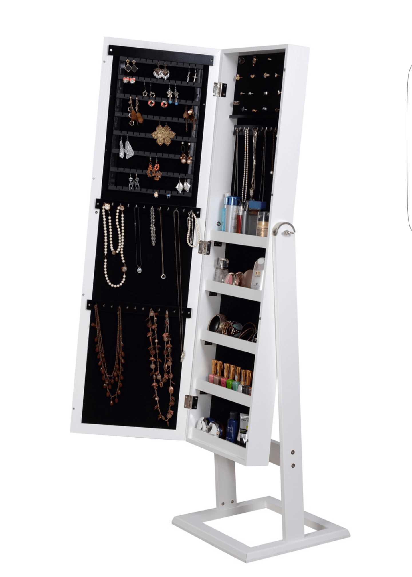 FULL LENGTH DRESSING JEWELLERY ORGANIZER WITH MIRROR Home Worth