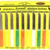 STAINLESS STEEL MULTI-PURPOSE KNIVES PACK OF DOZEN - Image 2