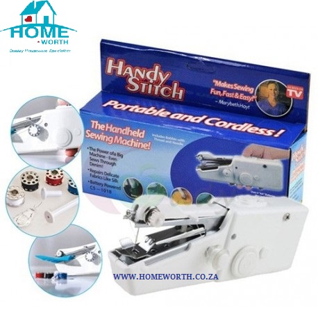 Mini Portable Hand Sewing Machine Quick Handy Stitch Sew