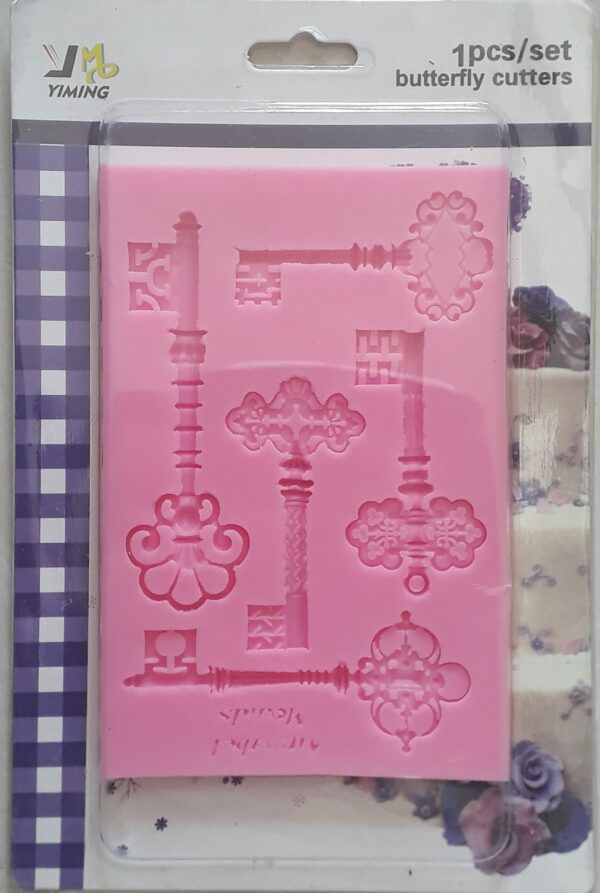 KEYS FONDANT & GUM PASTE MOULD - Image 2