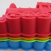 SINGLE TRAIN SILICON CAKE MOULD