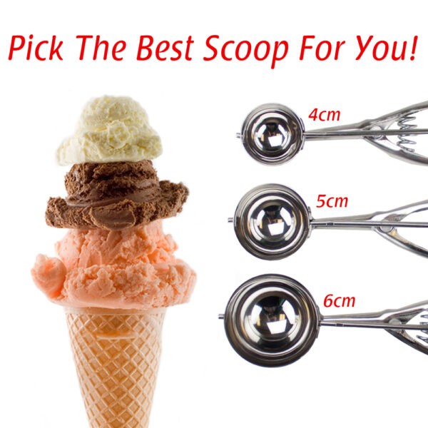 STAINLESS-STEEL ICE-CREAM SCOOP - Image 2