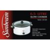 SUNBEAM SLOW COOKER STAINLESS STEEL 6.5 LITER SSC-650A