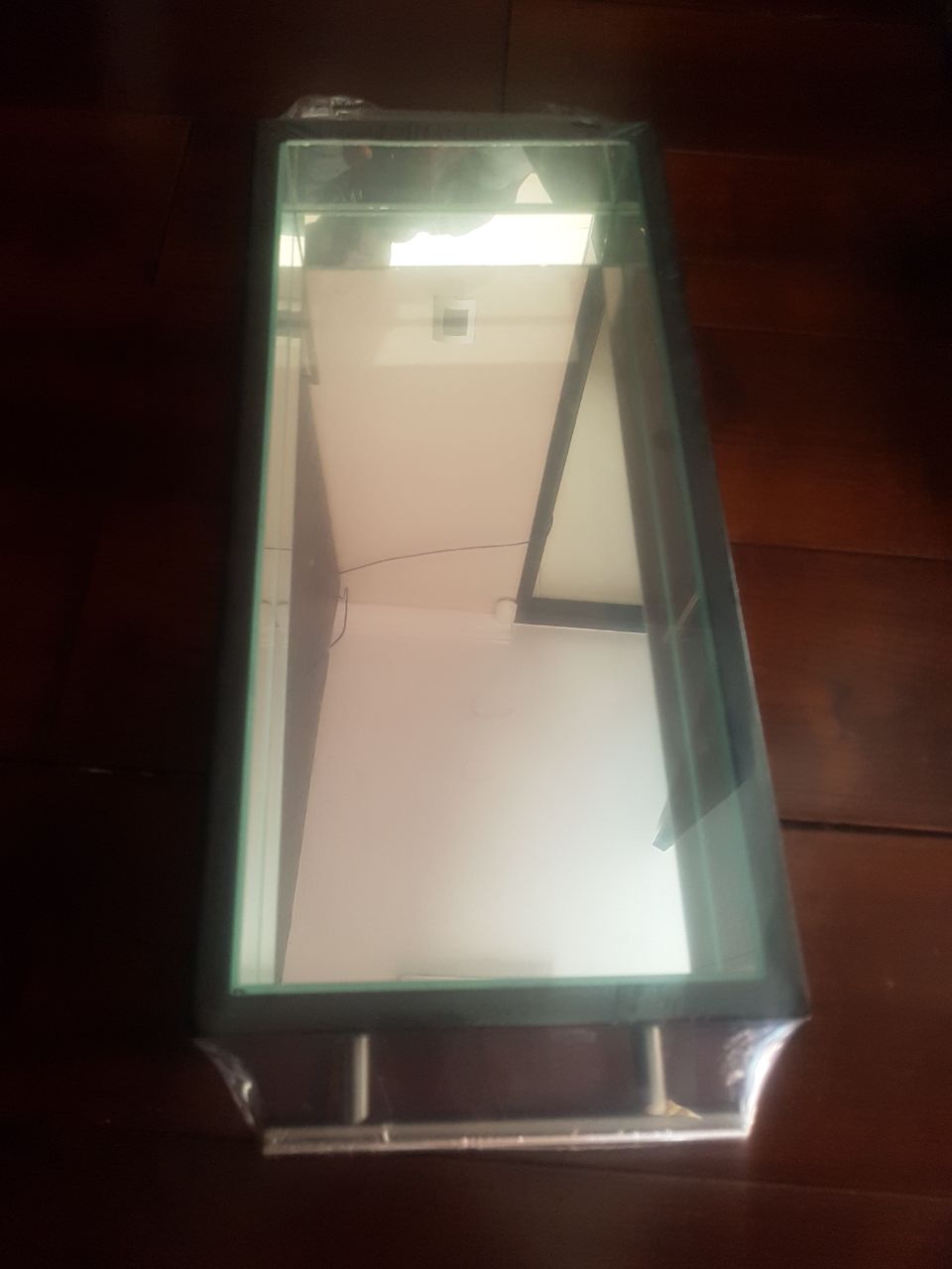 WOODEN TRAY WITH MIRROR (NARROW) Home Worth