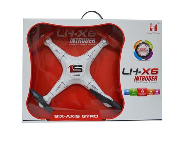 LH-X6 DV INTRUDER QUADCOPTER DRONE