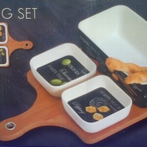 4PC BAMBOO TASTING SET