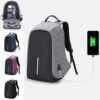 ANTI THEFT BACKPACK WITH USB CABLE