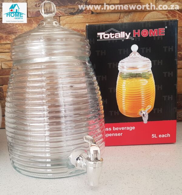 5LT GLASS BEVERAGE DISPENSER