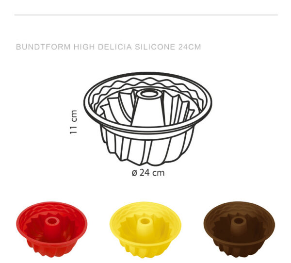 BUNDT RING SILICONE BAKEWARE MOULD - Image 4