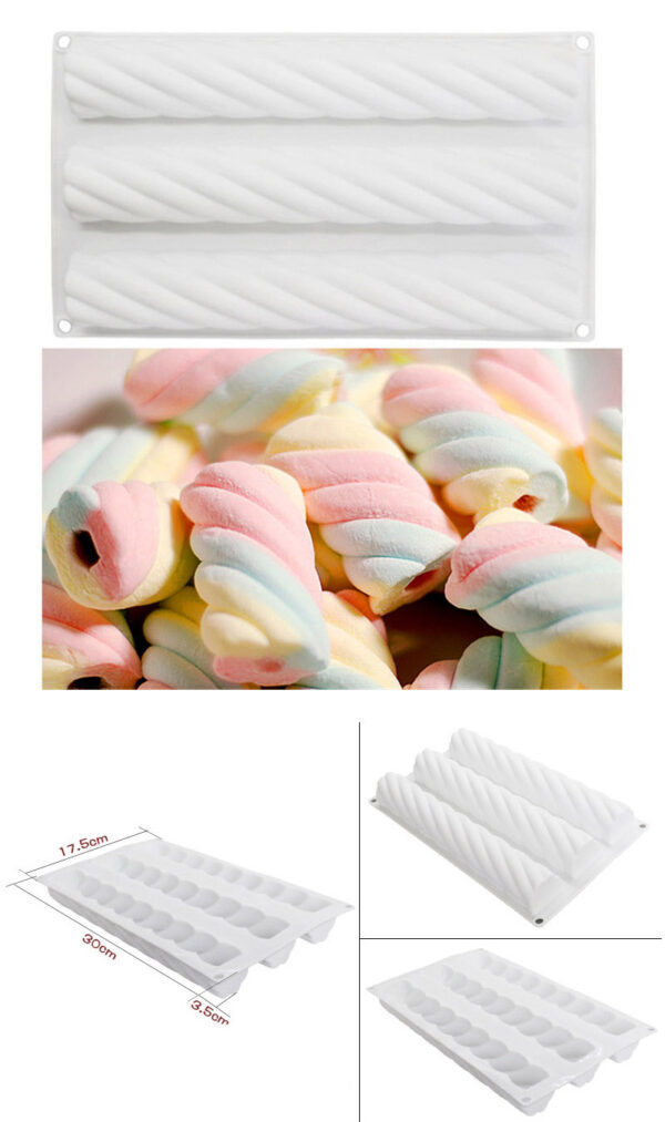 CREAE STAMPO IN SILICONE (SWIRL) - Image 3