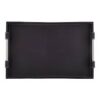 LEATHER TRAY WITH STAINLESS STEEL HANDLE - Image 3