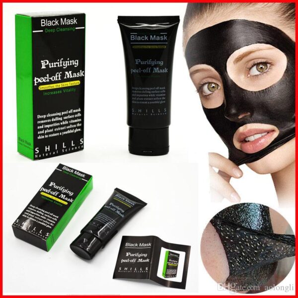 PURIFYING PEEL-OFF MASK BLACKHEAD REMOVER FACIAL MASK FACE CARE (SHILLS) 50ML - Image 3