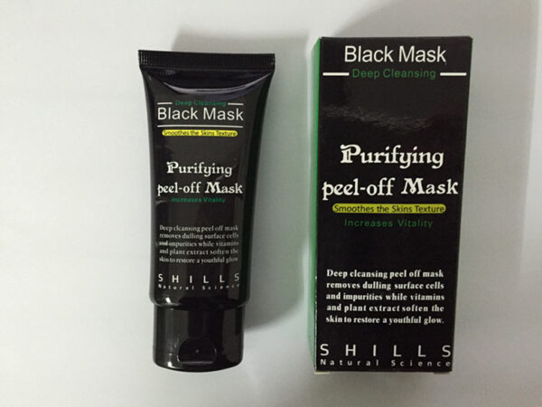 PURIFYING PEEL-OFF MASK BLACKHEAD REMOVER FACIAL MASK FACE CARE (SHILLS) 50ML - Image 4