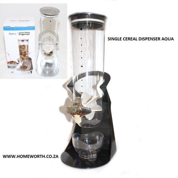 SINGLE CEREAL DISPENSER AQUA