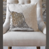TWO TONE SEQUIN CUSHION - Image 2