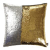 TWO TONE SEQUIN CUSHION - Image 5