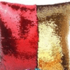 TWO TONE SEQUIN CUSHION - Image 4