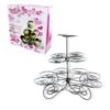 3TIER CUPCAKE STAND CHROME