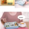 4 IN 1 SEALED MICROWAVEABLE LUNCH BOX WITH SPOON - Image 2