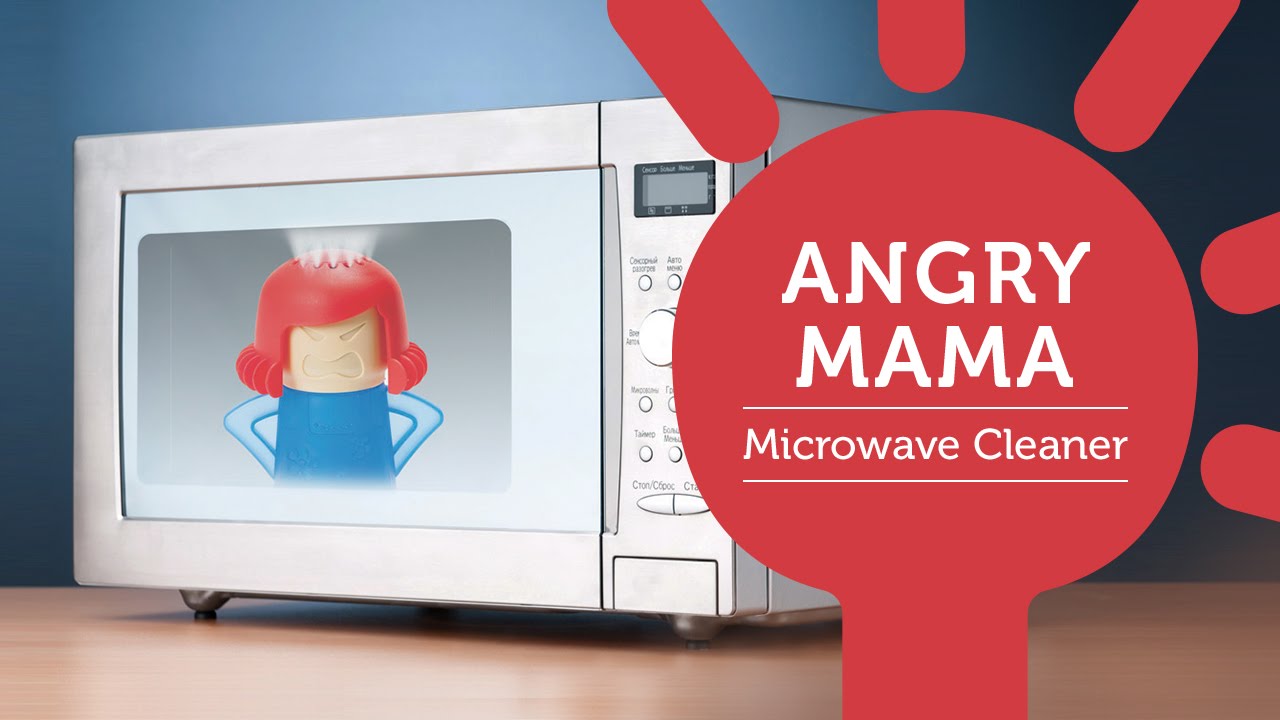 ANGRY MAMA MICROWAVE CLEANER - Home Worth