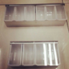STAINLESS STEEL COMPARTMENT CONDIMENT SERVER