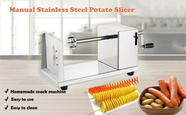 STAINLESS STEEL POTATO SLICER H001 - Image 2