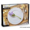 4PC BLOOM SERVIETTE HOLDERS