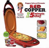RED COPPER 5 MINUTE CHEF - ELECTRIC MEAL MAKER