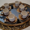 12PC FINE PORCELAIN TEA SET (6cups & 6saucers) - Image 2