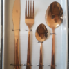 16PC ROSE GOLD CUTLERY SET - Image 2