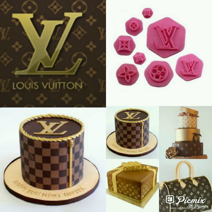 louis vuitton stamp for cakes