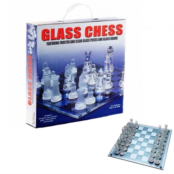 GLASS CHESS GAME