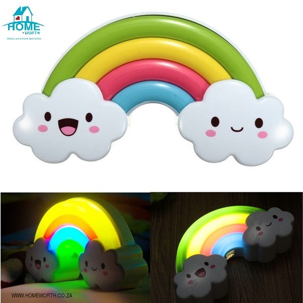 RAINBOW LED NIGHT LIGHT LAMP