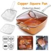 COPPER CHEF SQUARE CASSEROLE PAN 4PC SET - Image 2