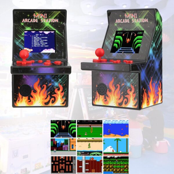 MINI ARCADE GAME STATION 200 BUILT-IN GAMES