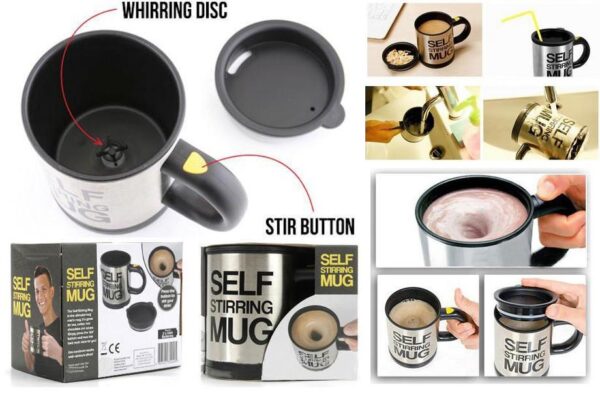 SELF STIRRING MUG - Image 2