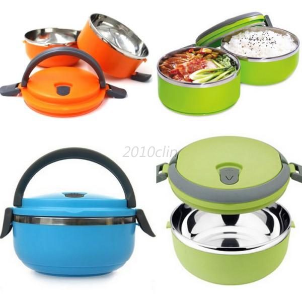 STAINLESS STEEL LUNCH BOX DOUBLE WALLED FOR THERMAL INSULATION - Image 3