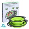2PC SET COLLAPSIBLE COLANDER SET / STRAINER SET - Image 2