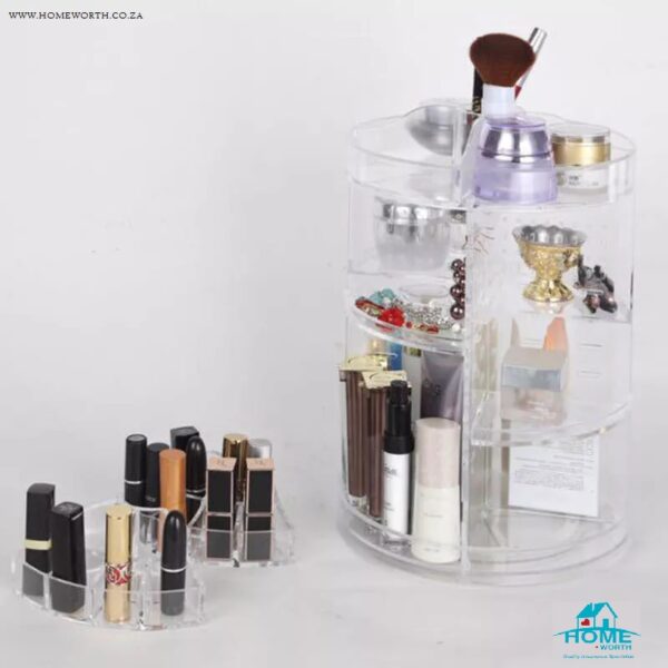 COSMETICS STORAGE BOX ROTATING RACK - Image 2