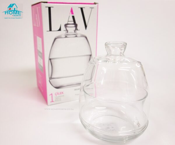 GLASS CANDY JAR LAV CILEKS 255CC - Image 2