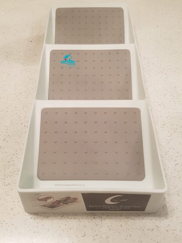 SPICE DRAWER ORGANIZER - 3 PARTITION