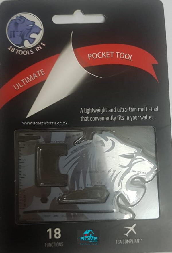 ULTIMATE POCKET TOOL 18 TOOLS IN 1 - NINJA WALLET