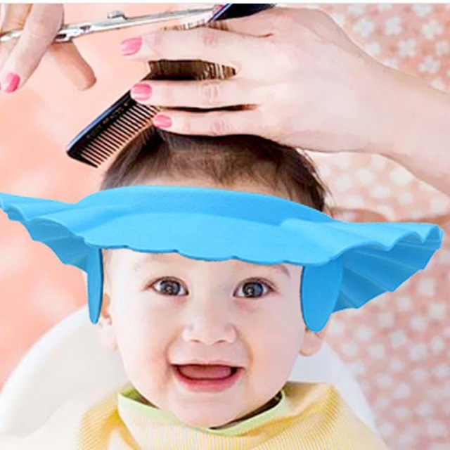 ADJUSTABLE BABY SHOWER CAP WITH EAR SHIELD Home Worth