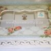 FANCY WOODEN PARTITION FLORAL DESIGN BOX