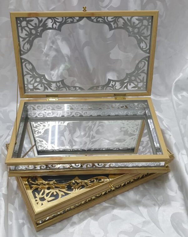FANCY WOODEN STORAGE BOX
