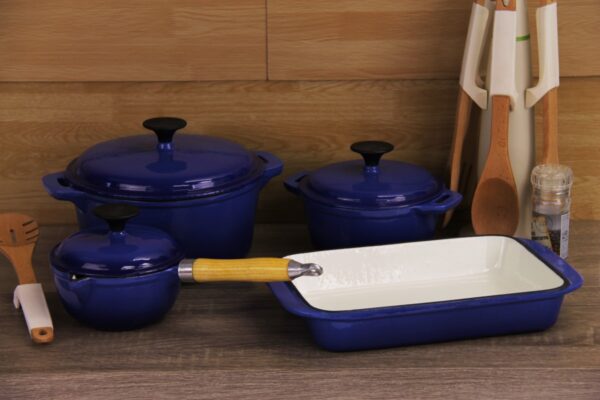 FINE LIVING - LIFESTYLE CAST IRON 7PC SET